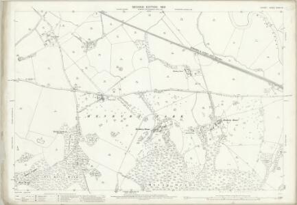 Dorset XXXIV.10 (includes: Corfe Mullen; Lytchett Matravers; Pamphill; Sturminster Marshall) - 25 Inch Map