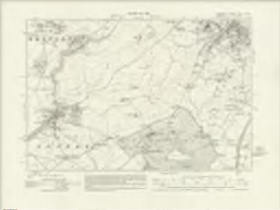 Somerset XLIII.NW - OS Six-Inch Map