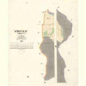 Smolkau (Smoůkowo) - m2796-1-001 - Kaiserpflichtexemplar der Landkarten des stabilen Katasters