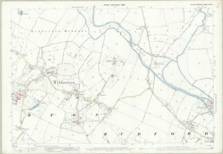 Gloucestershire XXIV.8 (includes: Hartpury; Rudford; Tibberton) - 25 Inch Map