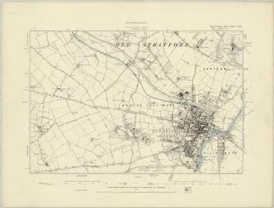 Warwickshire XLIII.NE - OS Six-Inch Map