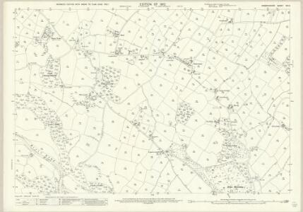 Denbighshire VIII.2 (includes: Cefn; Llanefydd) - 25 Inch Map