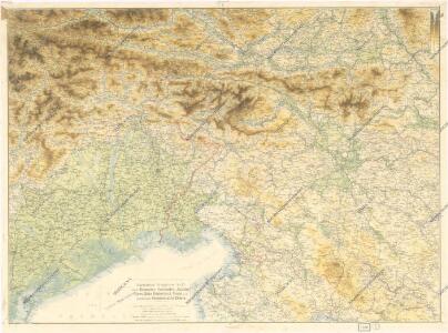 Ravensteins Kriegskarte Nr. 17: Oestl. Dolomiten, Karnische -u. Julische Alpen...