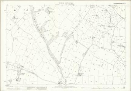Staffordshire XXV.8 (includes: Checkley; Croxden; Leigh) - 25 Inch Map