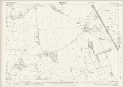 Norfolk LXXIV.9 (includes: Kimberley; Wicklewood; Wymondham) - 25 Inch Map