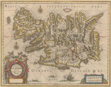 Tabula Islandiae [Karte], in: Novus atlas absolutissimus, Bd. 1, S. 164.