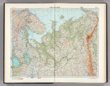 16-17.  RSFSR (Russian Soviet Federated Socialist Republic) in Europe, North.  The World Atlas.