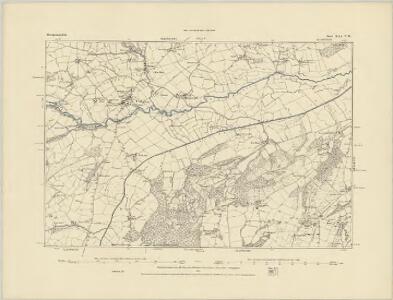 Montgomeryshire XLII.SE - OS Six-Inch Map