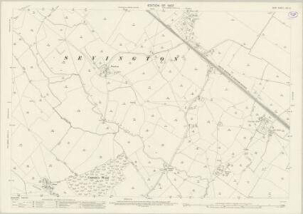 Kent LXV.14 (includes: Mersham; Sevington) - 25 Inch Map