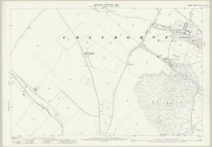 Dorset XVI.2 (includes: Cranborne; Wimborne St Giles) - 25 Inch Map