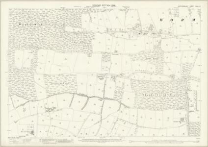 Hertfordshire XXXVI.15 (includes: Brickendon Liberty; Cheshunt; Hoddesdon) - 25 Inch Map