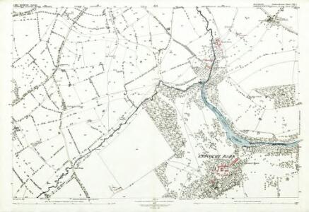Gloucestershire LXVI.1 (includes: Long Newnton; Shipton Moyne; Tetbury Upton; Tetbury) - 25 Inch Map