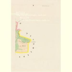 Kwasetitz - c3741-1-004 - Kaiserpflichtexemplar der Landkarten des stabilen Katasters