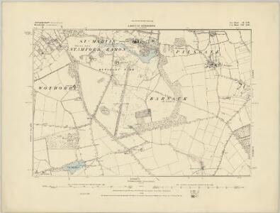 Northamptonshire I.SE - OS Six-Inch Map