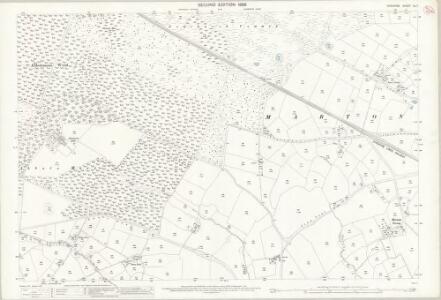 Cheshire XL.7 (includes: Little Budworth; Marton) - 25 Inch Map