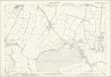 Worcestershire XXI.3 (includes: Hartlebury; Ombersley) - 25 Inch Map