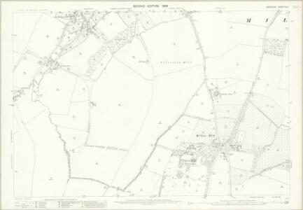 Berkshire XV.5 (includes: East Hendred; Harwell; Milton; Steventon) - 25 Inch Map