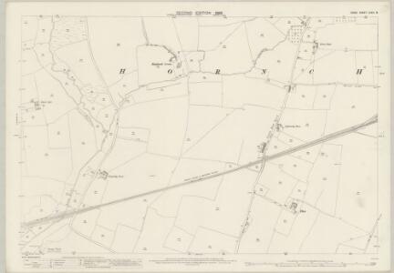 Essex (1st Ed/Rev 1862-96) LXXIV.8 (includes: Dagenham; Hornchurch) - 25 Inch Map