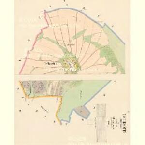 Tschisotin (Czistolin) - c0996-1-001 - Kaiserpflichtexemplar der Landkarten des stabilen Katasters
