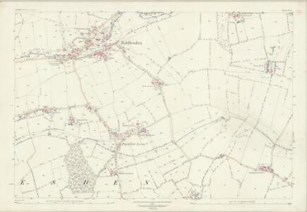 Suffolk LV.8 (includes: Buxhall; Rattlesden) - 25 Inch Map