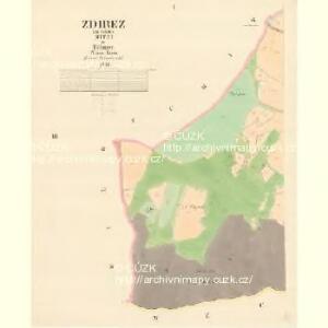 Zdirez - c9347-1-001 - Kaiserpflichtexemplar der Landkarten des stabilen Katasters