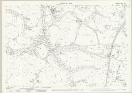 Cheshire XX.1 (includes: Bredbury and Romiley; Hazel Grove and Bramhall; Marple; Stockport) - 25 Inch Map