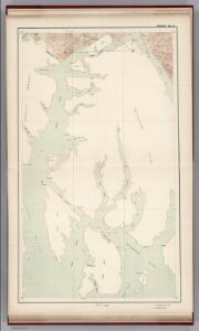 Sheet No. 5.  (Behm Canal, Revillagigedo Island, Clarence Strait, Nichol's Passage, Revillagigedo Channel, Cleveland Peninsula).