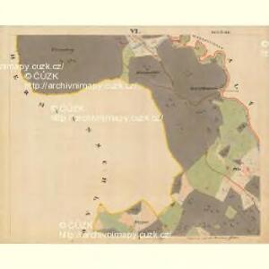 Beneschau - c0113-2-006 - Kaiserpflichtexemplar der Landkarten des stabilen Katasters