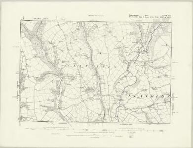 Carmarthenshire XXII.NE - OS Six-Inch Map