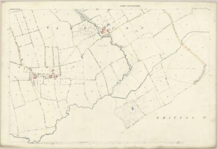 Durham XLIV.13 (includes: Foxton And Shotton; Stillington; Whitton) - 25 Inch Map