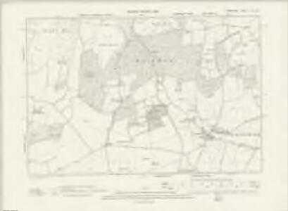 Hampshire & Isle of Wight LX.SW - OS Six-Inch Map
