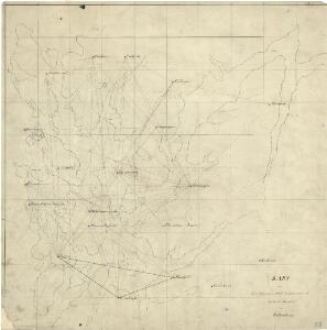 Trigonometrisk grunnlag, Squelet-Cart 53: Kart over de i Sommeren 1855 bestemte Punkter