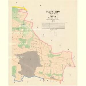 Patschiw (Patčjwo) - c5617-1-003 - Kaiserpflichtexemplar der Landkarten des stabilen Katasters