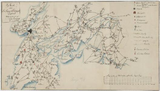 Kartblad 9-2: Vej-Kart over det Ryggiske Compagnie District; versjon 2