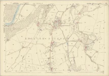 Herefordshire LIV.11 (includes: English Bicknor; Goodrich; Welsh Bicknor) - 25 Inch Map