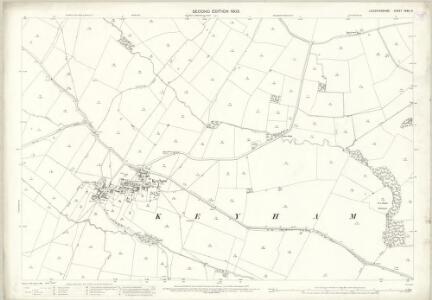 Leicestershire XXXII.6 (includes: Beeby; Hungarton; Keyham; Scraptoft) - 25 Inch Map