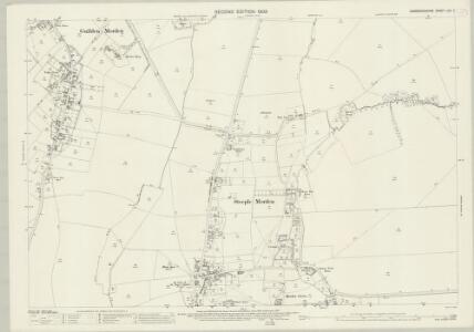 Cambridgeshire LVII.7 (includes: Abington Pigotts; Guilden Morden; Steeple Morden) - 25 Inch Map
