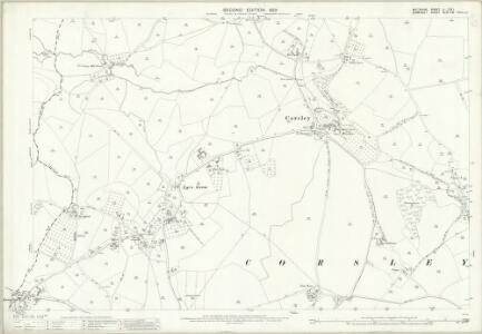 Wiltshire LI.1 & LI.2 (includes: Chapmanslade; Corsley; Selwood; Upton Scudamore) - 25 Inch Map