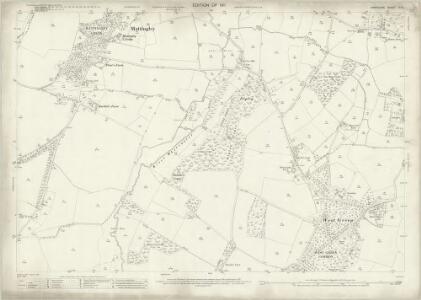 Hampshire and Isle of Wight XI.12 (includes: Hartley Wintney; Hook; Mattingley; Rotherwick) - 25 Inch Map