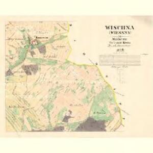 Wischna (Wiessna) - m3387-1-003 - Kaiserpflichtexemplar der Landkarten des stabilen Katasters