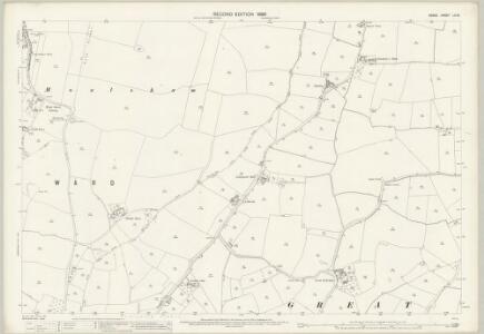 Essex (1st Ed/Rev 1862-96) LII.12 (includes: Chelmsford; Great Baddow) - 25 Inch Map