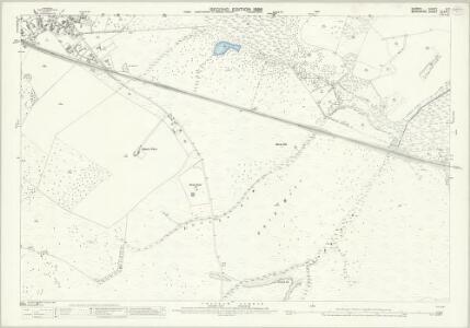Surrey X.7 (includes: Chobham; Egham) - 25 Inch Map