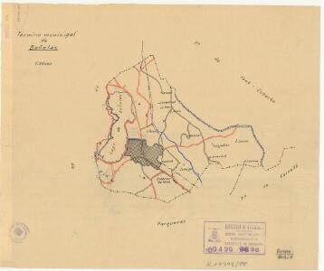 Mapa planimètric de Banyoles