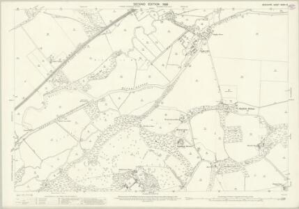 Berkshire XXXVI.12 (includes: Burghfield; Englefield; Sulhamstead; Theale) - 25 Inch Map