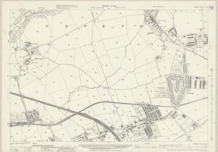 Durham XII.8 (includes: Lamesley; Ouston; Pelton; Urpeth) - 25 Inch Map
