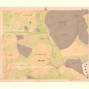 Honetschlag - c1932-1-012 - Kaiserpflichtexemplar der Landkarten des stabilen Katasters