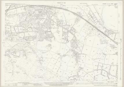 Yorkshire CLXXXVI.3 (includes: Denton; Ilkley) - 25 Inch Map