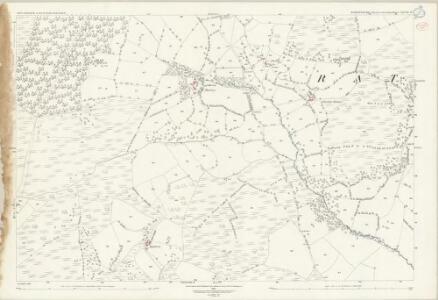 Shropshire XLVIII.14 (includes: Ratlinghope; Wentnor) - 25 Inch Map