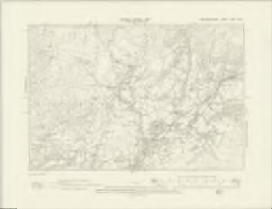 Merionethshire XXXIV.NW - OS Six-Inch Map