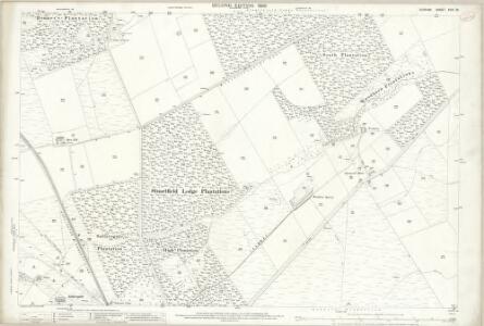Durham XVIII.13 (includes: Lanchester; Muggleswick; Satley; Wolsingham) - 25 Inch Map